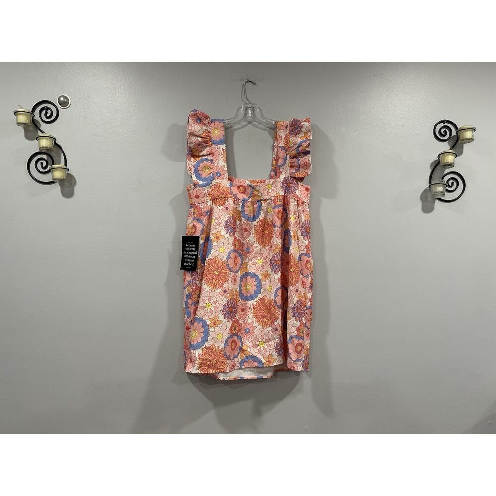 Tuckernuck x Cameran Eubanks NWT Folly Floral Hazel Flutter Sleeve Mini Dress L - Picture 5 of 10